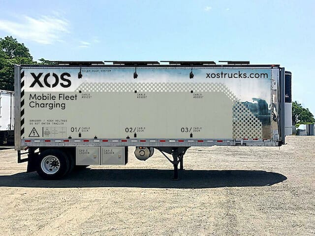 Xos Hub électrique camionn