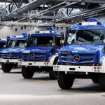 La sécurité civile allemande renforce sa flotte avec 66 Unimog Starke Flotte für schwere Aufgaben: Unimog-Großauftrag für THWStrong fleet for demanding missions: major Unimog order for THW
